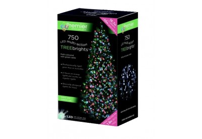Premier 750 Multi-Action LED TREEBrights Lights - MULTI-COLOURED (indoor & outdoor use)